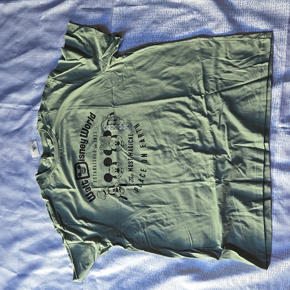 Disney Most Magical Place On Earth 1971 Mickey Minnie Donald Adult Shirt 2XL